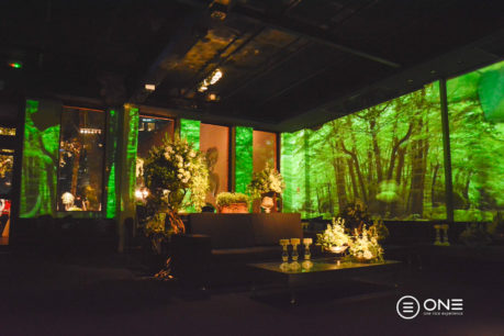 Tendência na decoração de casamento: Video Mapping