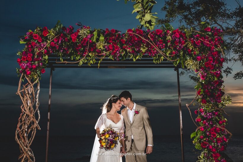 Casamento na Praia: Júlia e Daniel